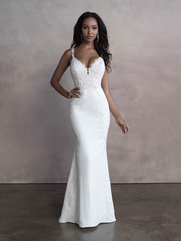 Allure Bridal - 9812, front