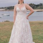 Angie wedding dress, front